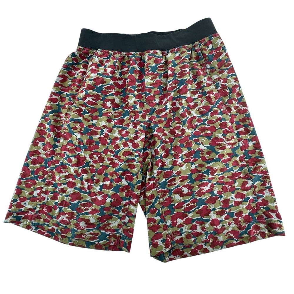 Lululemon Multicolor Shorts 10" Inseam Drawstring Mini Urban‎ Mens Size M